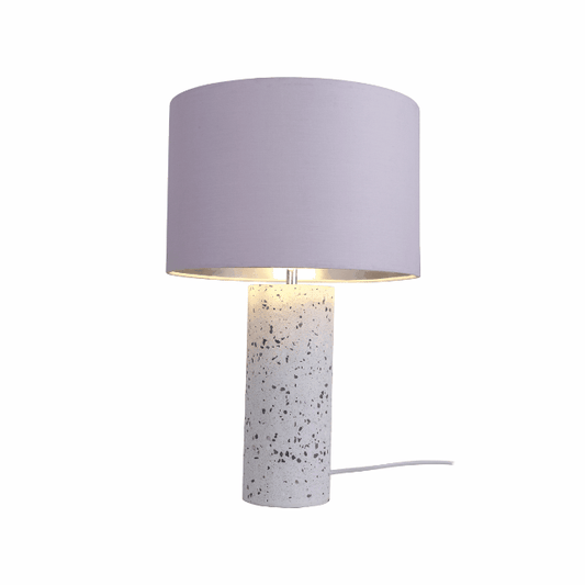 Britta Terrazzo Table Lamp - White
