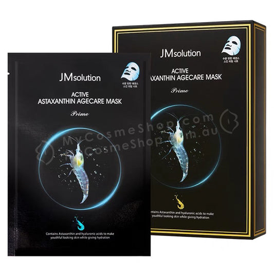 JM Solution Active Astaxanthin Agecare Mask Prime (10 Pcs)