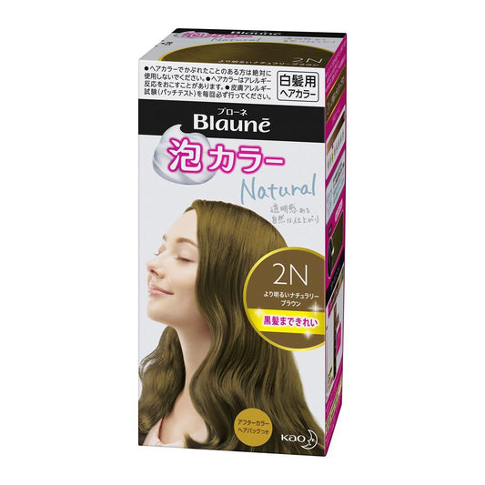 Kao Blaune Foam Grey Hair Dye 0SP (Sparkling Brown) Single Pack