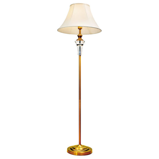 Vienna Crystal Brass Floor Lamp