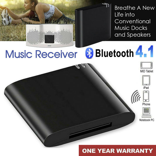 Bluetooth 4.1 Music Audio Adapter Receiver iPad/iPhone